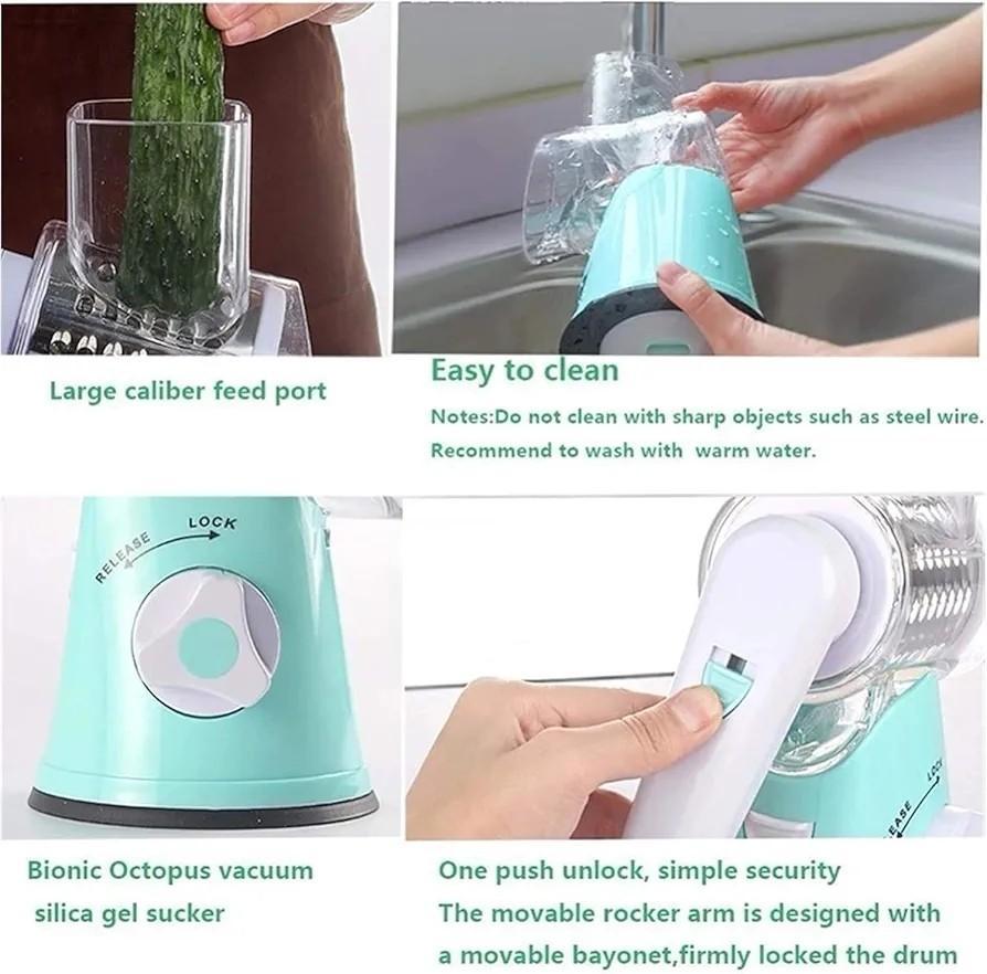 Grater Slicer Cutter Grinder Vegetable Meat